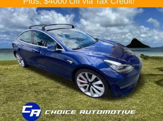 TESLA MODEL 3 2019 5YJ3E1EB1KF528746 image